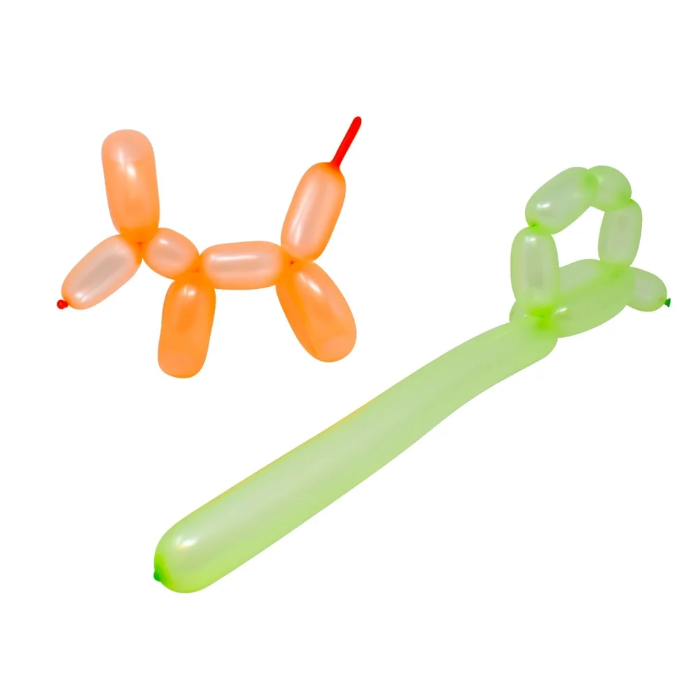 Toymendous Blow up Animal Balloon Making Kit with 72 Balloons, Pump, & Booklet